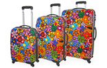 ig-1224 PC+ABS Trolley case Set