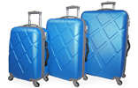 ig-1228 ABS Trolley Case Set with Built-in Digital Sale