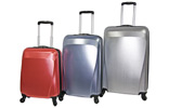 ig-1430 Metalic PET Trolley Case Set